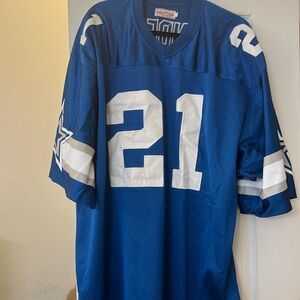 Mens MITCHELL& NESS SANDERS DALLAS COWBOYS JESEY